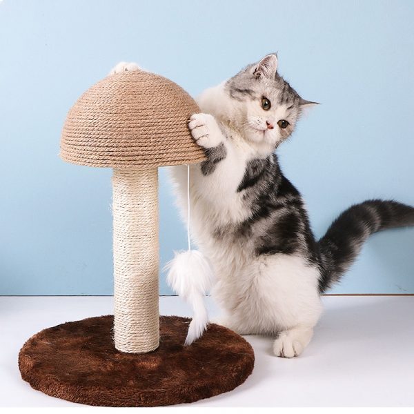 Cat Mushroom Scratch Post