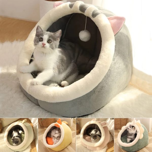 Warm Cat Basket Bed